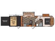 Call now about this 2013 Dutchmen Voltage V3005! Floorplan of 2013 Dutchmen Voltage V3005