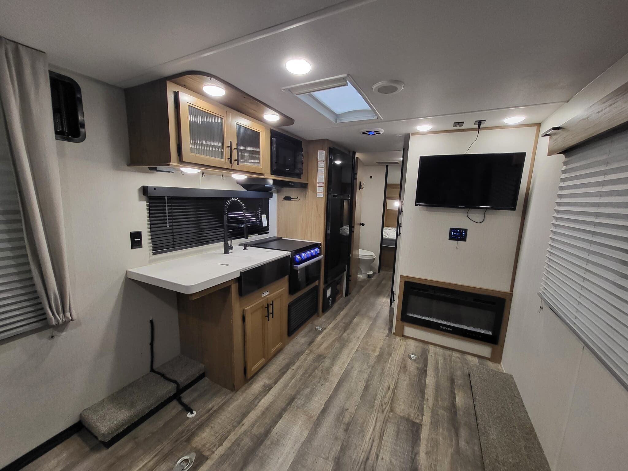 Call now about this 2023 Forest River Grey Wolf 26MBRR! 2023 Forest River Grey Wolf 26MBRR - Used Toy Hauler For Sale by Roughin' It Inc in Madison, Ohio