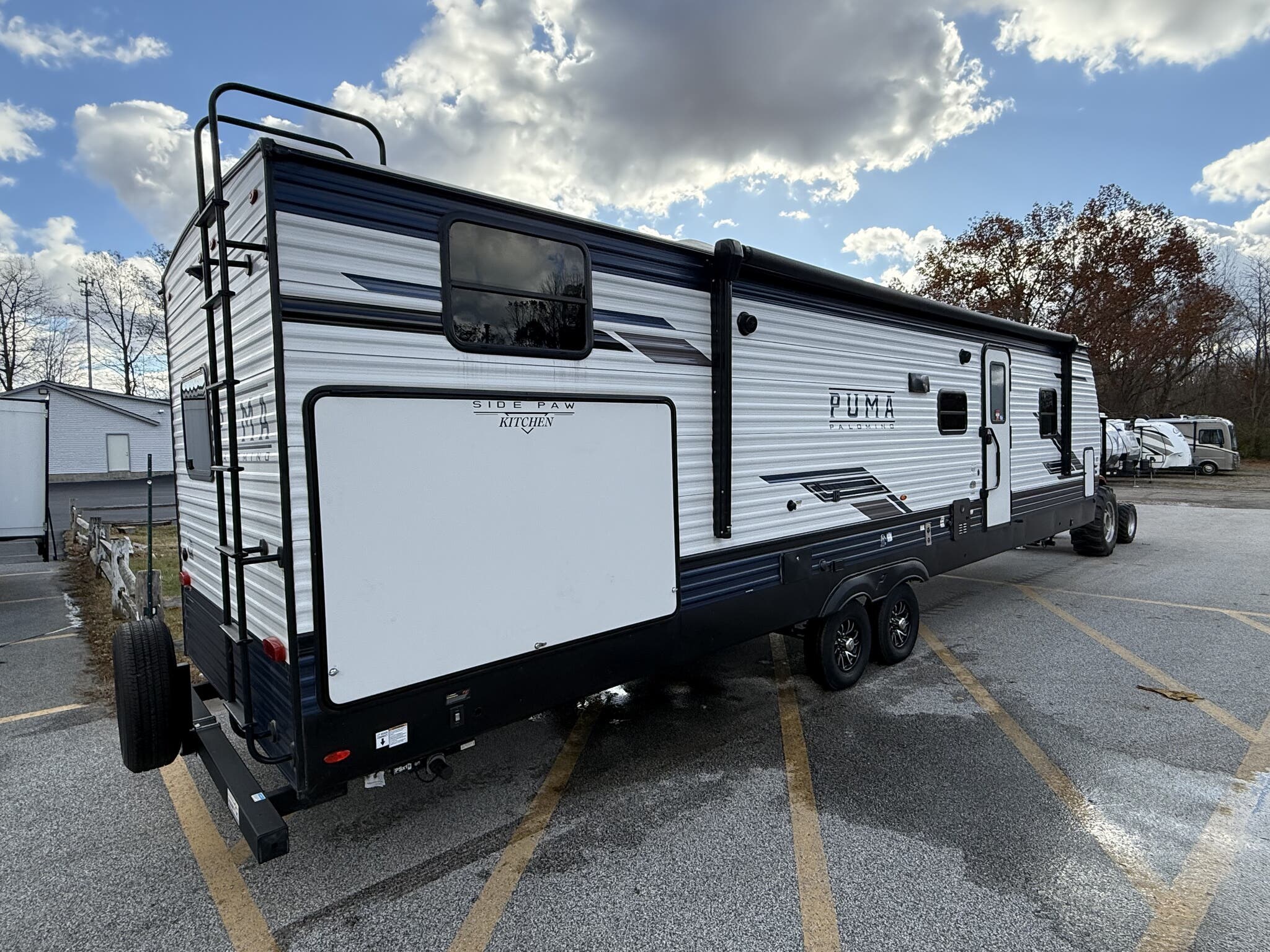 Contact us now about this 2024 Forest River Puma 32bfq! 2024 Puma 32bfq by Forest River from Roughin' It Inc in Madison, Ohio