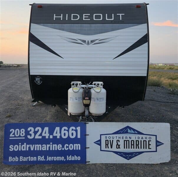 Call now about this 2021 Keystone Hideout 21BHWE! 2021 Keystone Hideout 21BHWE - Used Travel Trailer For Sale by Southern Idaho RV & Marine in Jerome, Idaho