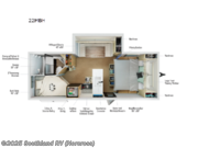 Call now about this 2026 Winnebago Thrive 22MBH! 2026 Winnebago Thrive 22MBH - New Travel Trailer For Sale by Southland RV in Norcross, Georgia features Slideout
