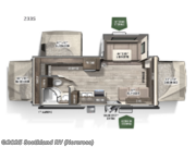 Call now about this 2022 Forest River Flagstaff Shamrock 233S! 2022 Forest River Flagstaff Shamrock 233S - Used Travel Trailer For Sale by Southland RV in Norcross, Georgia features Slideout