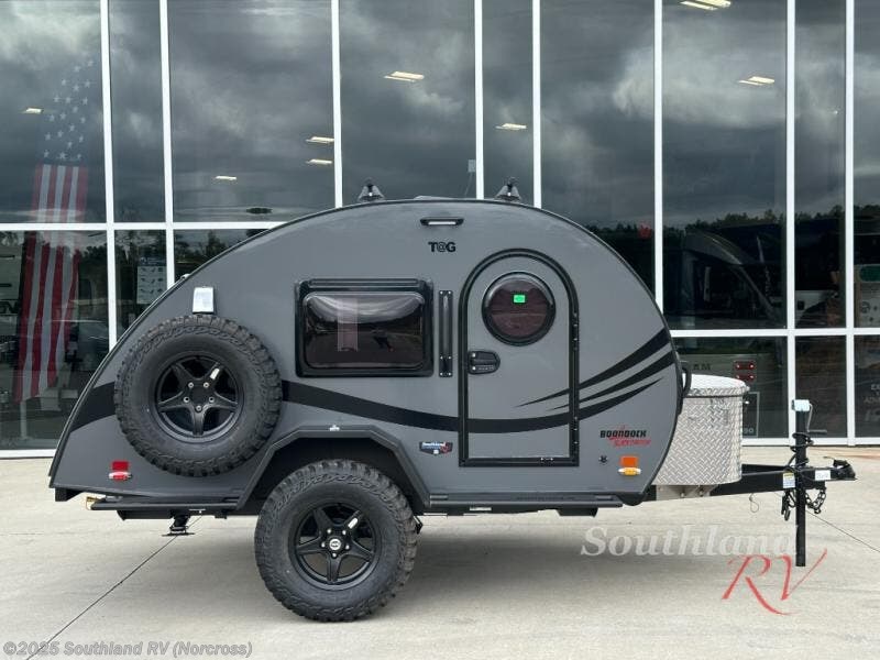 Contact us now about this 2026 NuCamp TAG XL Black Canyon! 2026 TAG XL Black Canyon by NuCamp from Southland RV in Norcross, Georgia