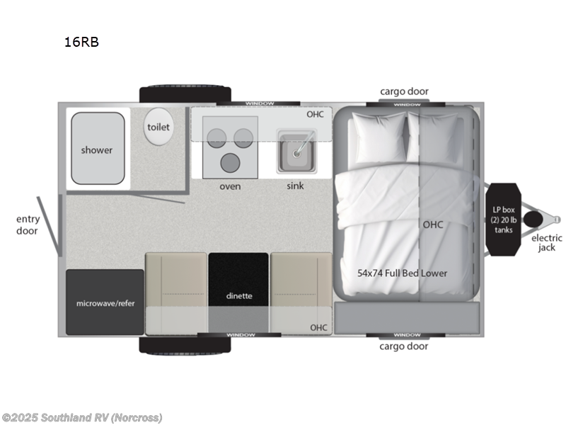 Call now about this 2025 Encore RV Revue 16RB! 2025 Encore RV Revue 16RB - New Travel Trailer For Sale by Southland RV in Norcross, Georgia