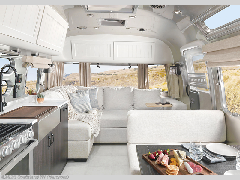 Contact us now about this 2025 Airstream Pottery Barn Special Edition 28RB! 2025 Pottery Barn Special Edition 28RB by Airstream from Southland RV in Norcross, Georgia