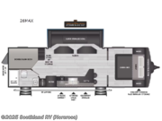 Call now about this 2026 Keystone Walkabout 26MAX! 2026 Keystone Walkabout 26MAX - New Travel Trailer For Sale by Southland RV in Norcross, Georgia features Slideout