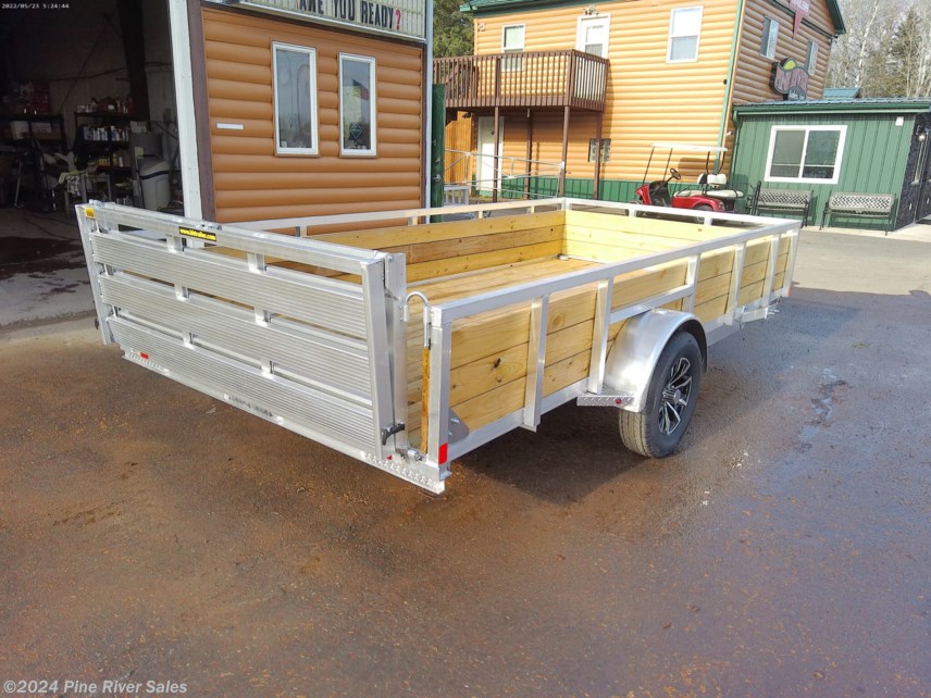 New 2023 H&H 14&apos; Aluminum ATV Utility Trailer UPGRADES INCLUDED available in Cloquet, Minnesota