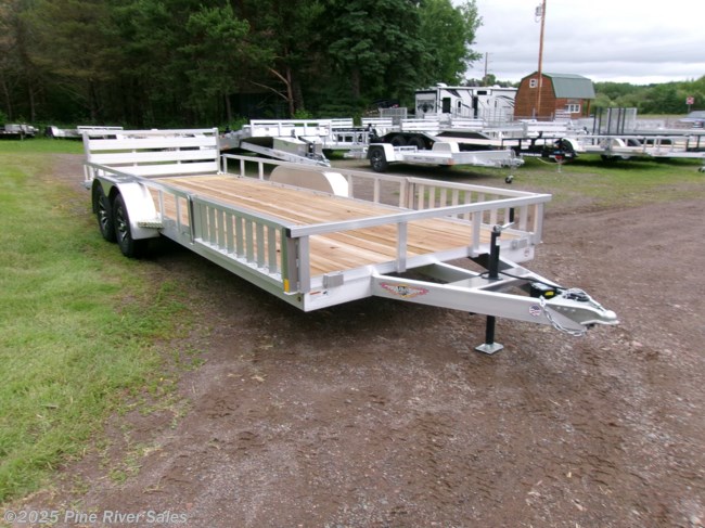 2025 H&H 20' Aluminum ATV Utility Trailer UPGRADES INCLUDED