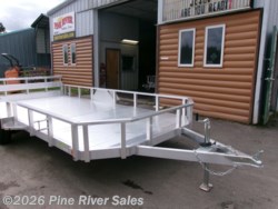 2026 Neo Trailers Alum 7x14 Flat Bed 3k - New Utility Trailer for sale by Pine River Sales in Cloquet, Minnesota