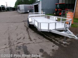 2026 Neo Trailers Alum 6x12 Flat Bed 3k - New Utility Trailer for sale by Pine River Sales in Cloquet, Minnesota