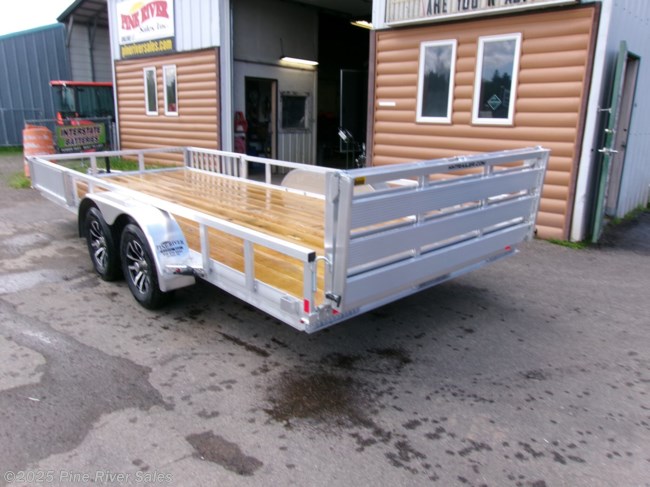 2025 H&H 18' Alum 7k ATV UT Wood Deck