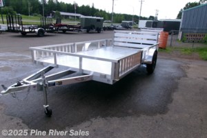 2025 H&H 82x14 All Alum GVWR 3K Rail Side