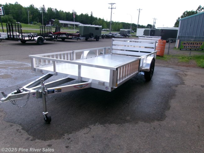 2025 H&H 82x14 All Alum GVWR 3K Rail Side