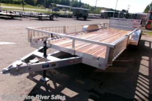 2025 H&H 82x22 Alum. ATV Utility Trailer GVWR 7000#