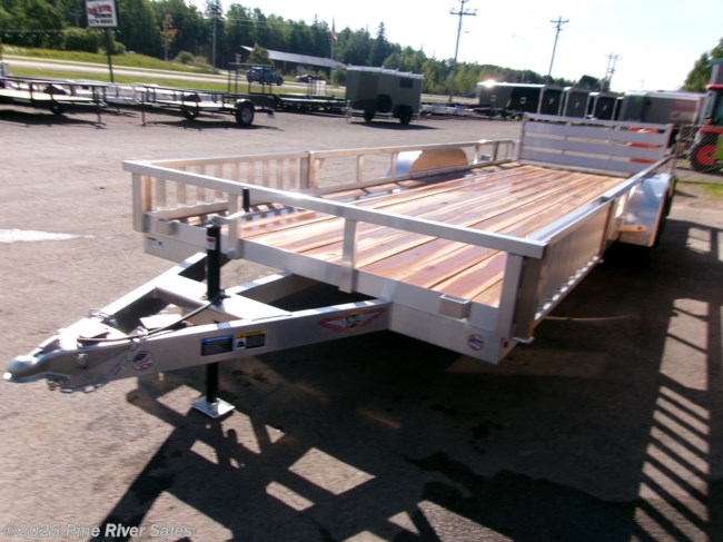 2025 H&H 82x22 Alum. ATV Utility Trailer GVWR 7000#