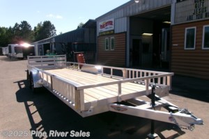 2025 H&H 82x22 Alum. ATV Utility Trailer GVWR 7000#