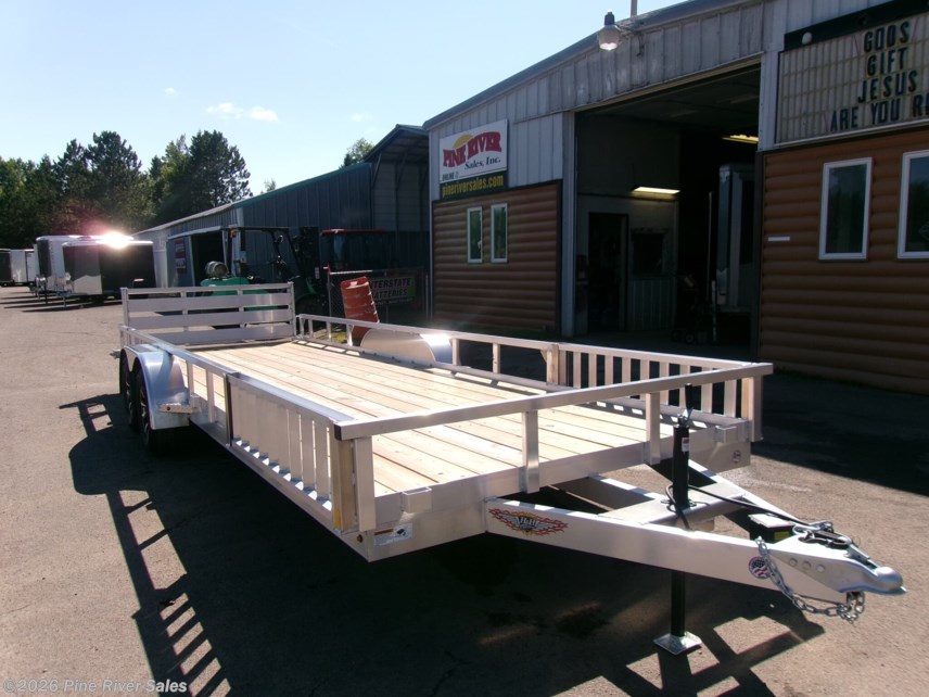 New 2025 H&H 82x22 Alum. ATV Utility Trailer GVWR 7000# available in Cloquet, Minnesota