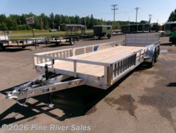 New 2025 H&H 82x22 Alum. ATV Utility Trailer GVWR 7000# available in Cloquet, Minnesota