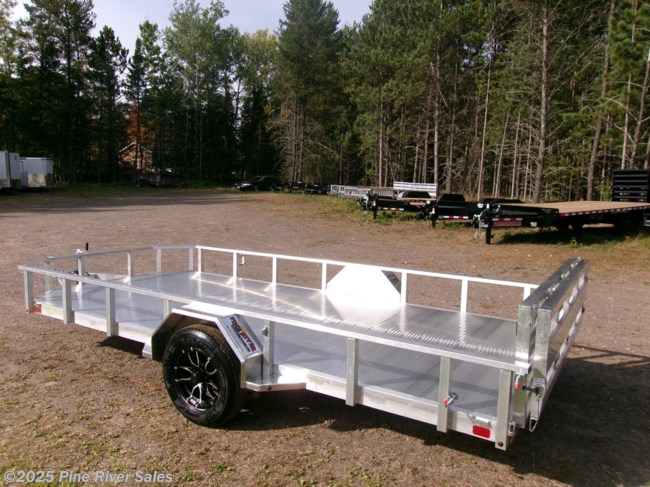 2026 Neo Trailers Alum 7x14 Flat Bed 3k GVWR