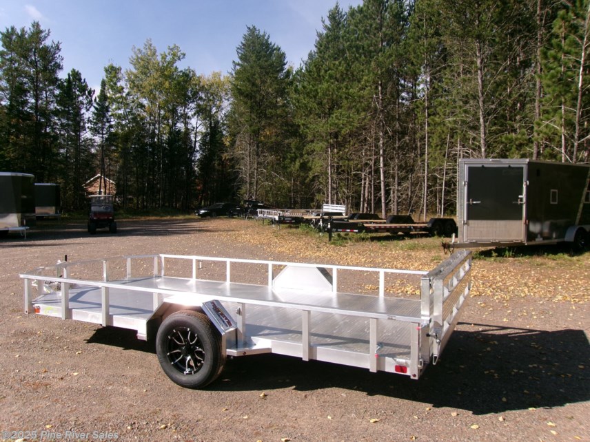 New 2026 Neo Trailers Alum 7x14 Flat Bed 3k GVWR available in Cloquet, Minnesota