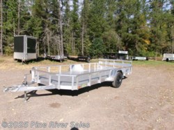 2026 Neo Trailers Alum 7x14 Flat Bed 3k GVWR - New Utility Trailer for sale by Pine River Sales in Cloquet, Minnesota