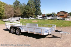 2026 Neo Trailers Alum 7x16 Flat Bed 7k GVWR