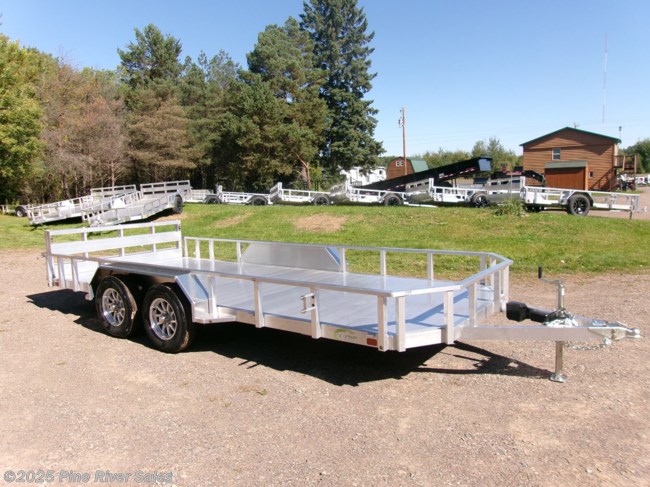 2026 Neo Trailers Alum 7x16 Flat Bed 7k GVWR