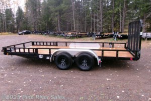 2026 PJ Trailers Utility 83 x 18 7,000# Tandem Axle (UL)