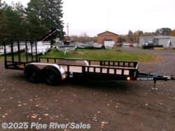 New 2026 PJ Trailers Utility 83 x 18 7,000# Tandem Axle (UL) available in Cloquet, Minnesota