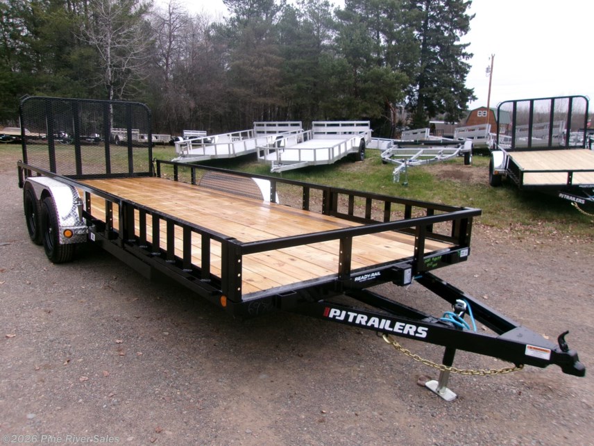 New 2026 PJ Trailers Utility 83 x 20 7k Utility Trailer (UL) available in Cloquet, Minnesota