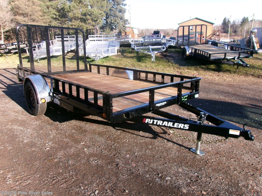 New 2026 PJ Trailers 77x12 Utility GVWR 3k available in Cloquet, Minnesota