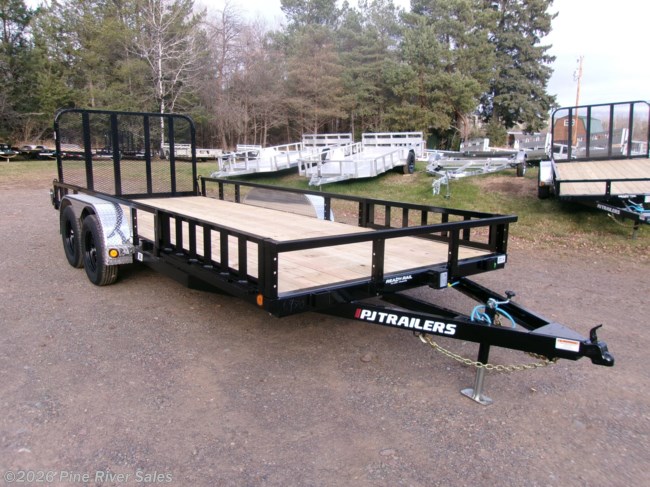 2026 PJ Trailers Utility 83 x 18 7,000# Tandem Axle (UL)