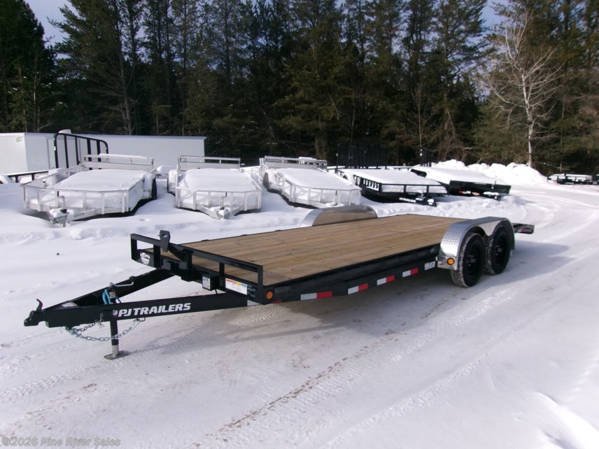 New 2026 PJ Trailers C5 20' 7k GVWR Channel Carhauler (C5) available in Cloquet, Minnesota