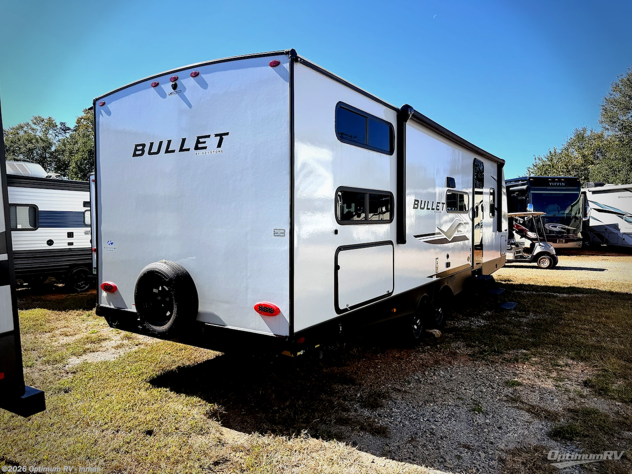 Call now about this 2024 Keystone Bullet Crossfire Double Axle 2640BH! 2024 Keystone Bullet Crossfire Double Axle 2640BH - Used Travel Trailer For Sale by Optimum RV - Inman in Inman, South Carolina features Awning, Slideout