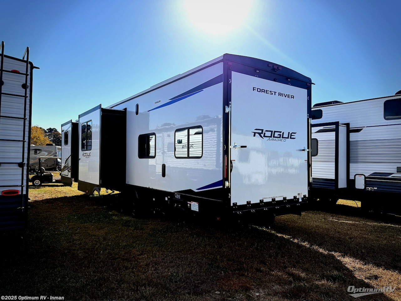 Contact us now about this 2026 Forest River Vengeance Rogue Armored 32L132! 2026 Vengeance Rogue Armored 32L132 by Forest River from Optimum RV - Inman in Inman, South Carolina