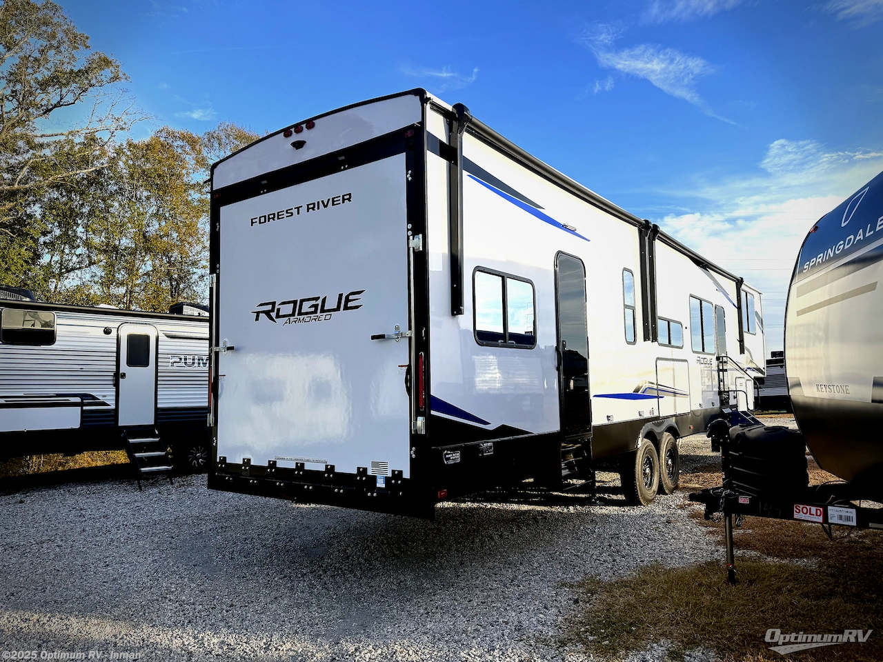 Call now about this 2026 Forest River Vengeance Rogue Armored 4015! 2026 Forest River Vengeance Rogue Armored 4015 - New Fifth Wheel For Sale by Optimum RV - Inman in Inman, South Carolina features Slideout, Awning
