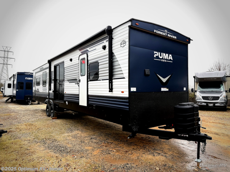 Email now about this 2026 Forest River Puma Vista 38RLB! New 2026 Forest River Puma Vista 38RLB available in Inman, South Carolina