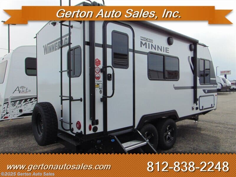 Call now about this 2025 Winnebago Micro Minnie 1720FB! 2025 Winnebago Micro Minnie 1720FB - New Travel Trailer For Sale by Gerton Auto Sales in Mt. Vernon, Indiana