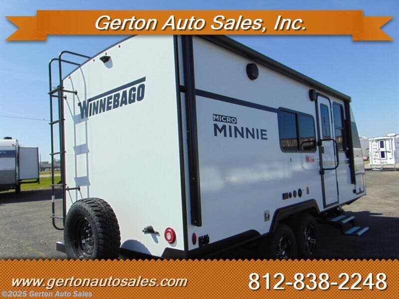 Contact us now about this 2025 Winnebago Micro Minnie 2108DS! 2025 Micro Minnie 2108DS by Winnebago from Gerton Auto Sales in Mt. Vernon, Indiana