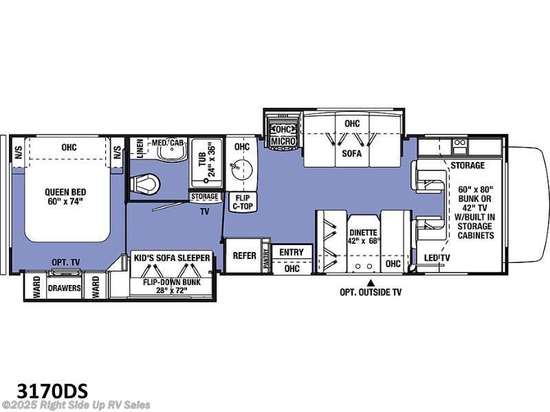 Call now about this 2018 Forest River Sunseeker 3170DS! 2018 Forest River Sunseeker 3170DS - Used Class C For Sale by Right Side Up RV Sales in Salt Lake City, Utah