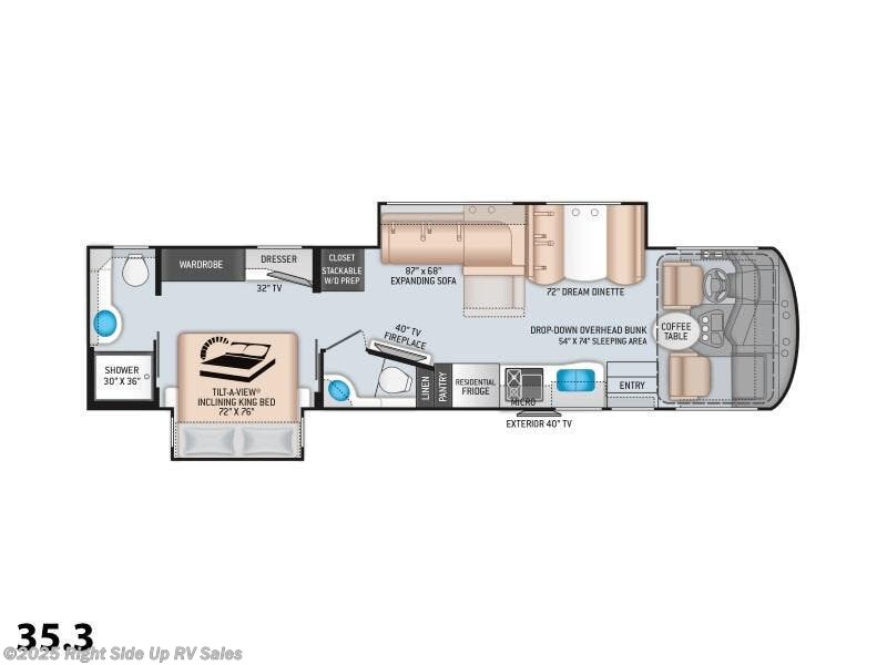 Call now about this 2020 Thor Motor Coach Miramar 35.3! 2020 Thor Motor Coach Miramar 35.3 - Used Class A For Sale by Right Side Up RV Sales in Salt Lake City, Utah