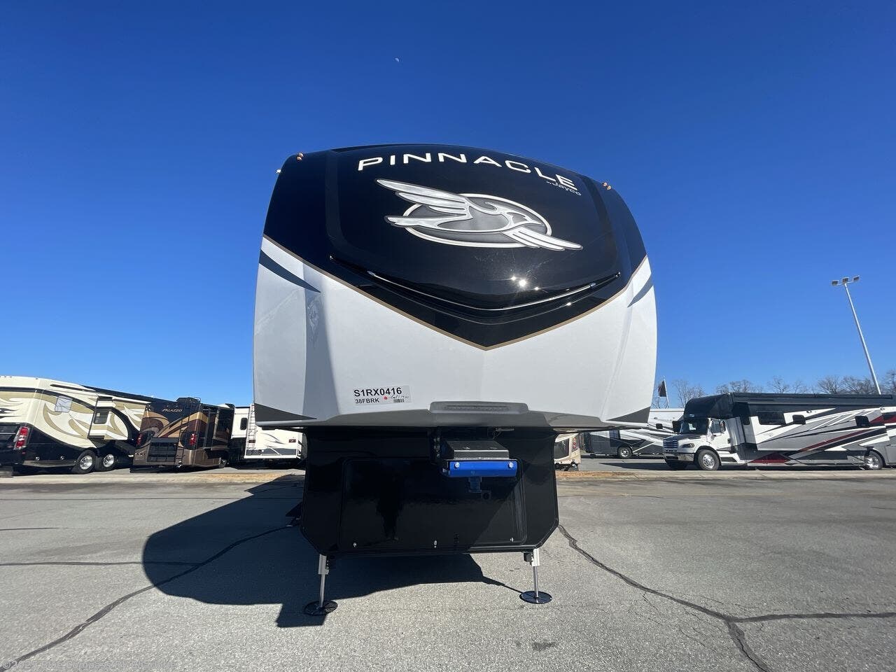 Contact us now about this 2025 Jayco Pinnacle 38FBRK! 2025 Pinnacle 38FBRK by Jayco from Blue Compass RV Charlotte in Concord, North Carolina