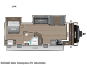 Call now about this 2025 Jayco Jay Feather 26FK! 2025 Jayco Jay Feather 26FK - New Travel Trailer For Sale by Blue Compass RV Charlotte in Concord, North Carolina features Slideout