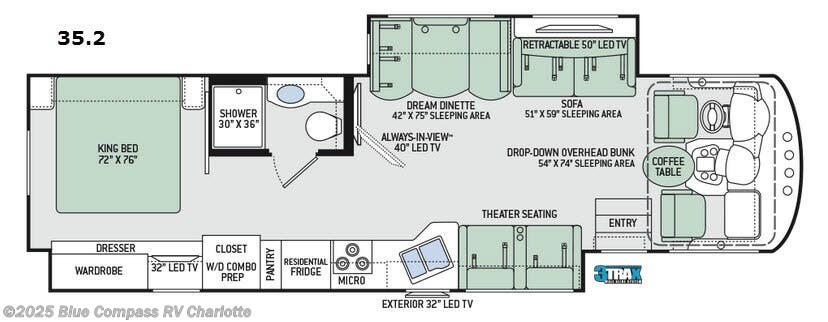Call now about this 2017 Thor Motor Coach Miramar 35.2! 2017 Thor Motor Coach Miramar 35.2 - Used Class A For Sale by Blue Compass RV Charlotte in Concord, North Carolina features Slideout
