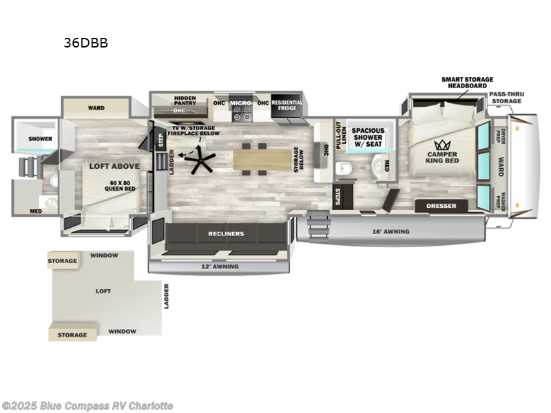 Email now about this 2025 Forest River Sabre 36DBB! Used 2025 Forest River Sabre 36DBB available in Concord, North Carolina