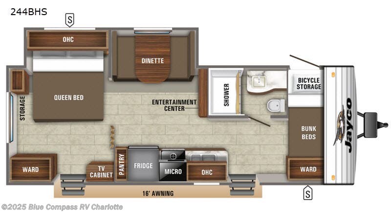 Email now about this 2019 Jayco Jay Flight SLX 8 244BHS! Used 2019 Jayco Jay Flight SLX 8 244BHS available in Concord, North Carolina