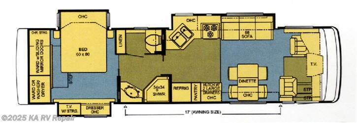 Call now about this 2003 Newmar Kountry Star Diesel 3703 330HP! 2003 Newmar Kountry Star Diesel 3703 330HP - Used Class A For Sale by KA RV Repair in DeBary, Florida