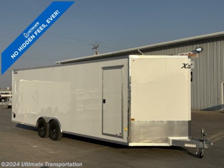 Ultimate Transportation in Fargo, ND has a **New High Country 8.5x24 Enclosed Trailer ** for sale. Check out this trailers details below! Stock #029863
Standard Features:
- Ramp Door
- 79&quot; Door Opening
- Beavertail
- 4 HD D-Rings
- Spring Suspension
- Radial Tires
- LED Lights
Additional Upgrades Included:
- Driver Side Elite Escape Door with removable fender wells
*Might be pictured with optional spare tire &amp; carrier mount.*
Ultimate Transportation in Fargo, North Dakota has everything you need when it comes to trailers. We sell utility trailers, enclosed trailers, dump trailers, race trailers, equipment trailers and more. Our popular trailer brands include inTech, United Trailers, PJ Trailers, Impact, NEO, Bear Track &amp; more.
Ultimate Transportation also has a full parts &amp; service department. Dont forget to shop our popular trailer parts including toolboxes, spare tires, extra lug nuts, and more! Ask your Trailer Sales Expert or our parts department for recommendations for your trailer. 
For over 25 years, Ultimate Transportation has been the areas leader for custom-built trailers. Whether youre looking for a car hauler racing trailer with all the bells and whistles, or wanting to create the ultimate tailgating trailer experience, Ultimate Transportation can help with your custom trailer order!
Call Ultimate Transportation at 701-282-6060 and talk with our trailer sales team today!