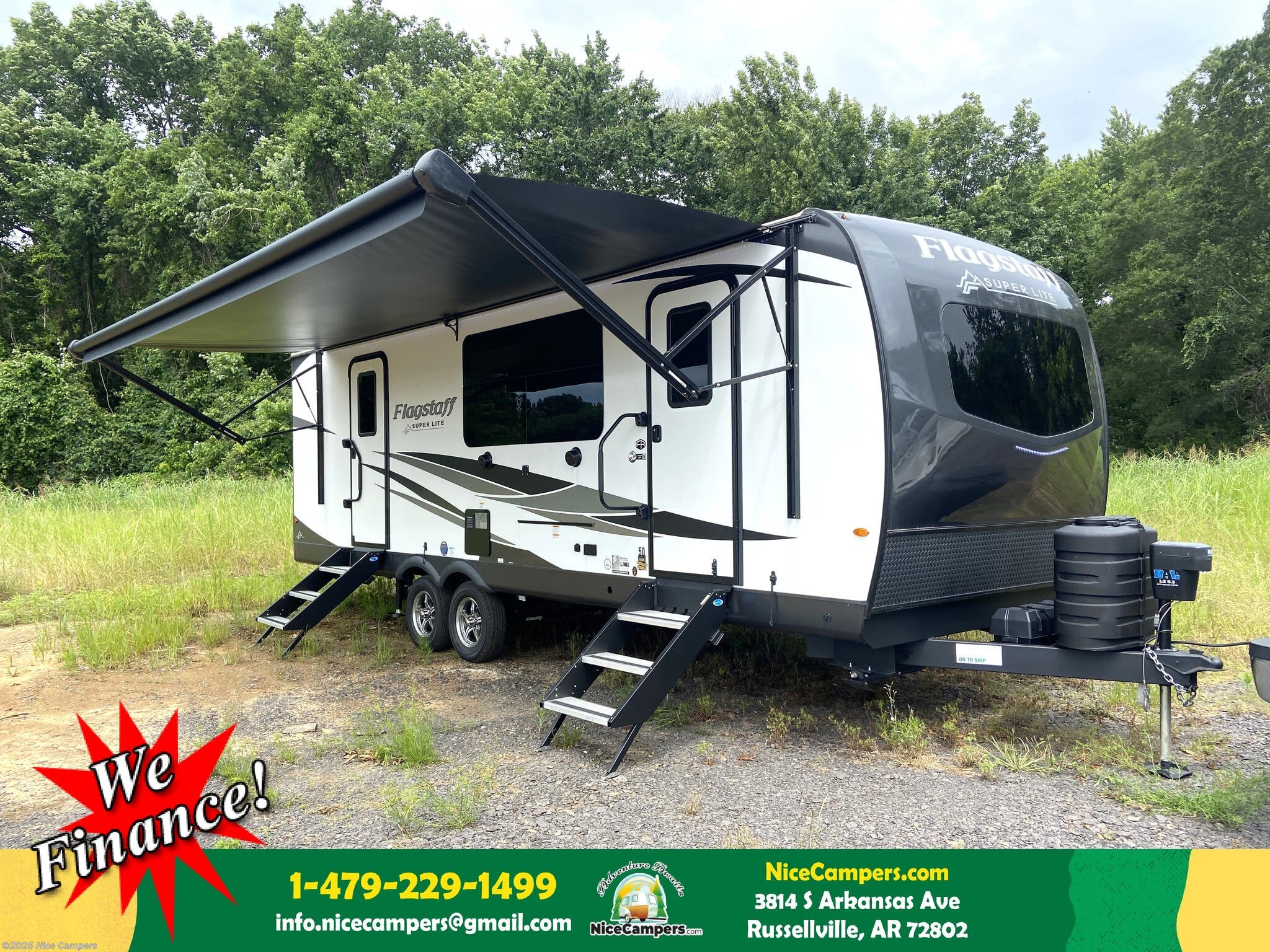 Email now about this 2025 Forest River Flagstaff Super Lite 26SFK! New 2025 Forest River Flagstaff Super Lite 26SFK available in Russellville, Arkansas