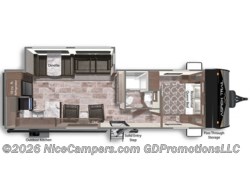 Stock Image for 2022 Dutchmen 2880RKS (options and colors may vary) 2022 Dutchmen Aspen Trail 2880RKS - Used Travel Trailer for sale by NiceCampers.com in Russellville, Arkansas